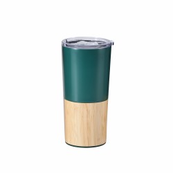 Термокружка Mao, 500 мл, колір малахітовий/бамбуковий - 20201-99