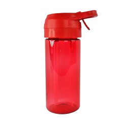 Пляшка для води Line Art Bright 440 мл, колір червоний   - 20221LA-02