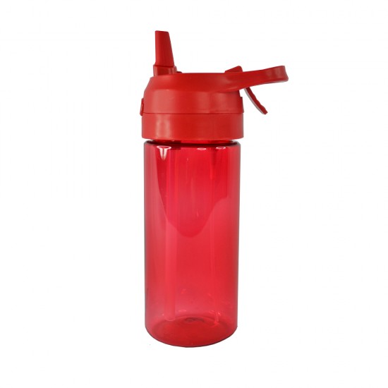 Пляшка для води Line Art Bright 440 мл, колір червоний   - 20221LA-02