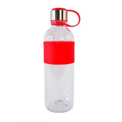 Пляшка для води Line Art Limpid 850 мл, колір червоний  - 20222LA-02