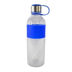 Пляшка для води Line Art Limpid 850 мл, колір синій - 20222LA-03
