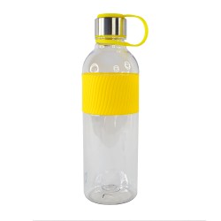 Пляшка для води Line Art Limpid 850 мл, колір жовтий  - 20222LA-05