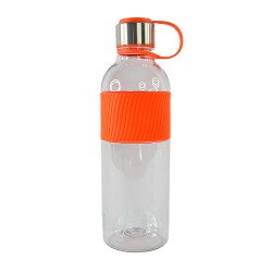 Пляшка для води Line Art Limpid 850 мл, колір помаранчевий - 20222LA-06