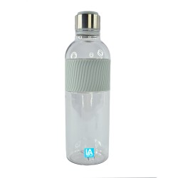Пляшка для води Line Art Limpid 850 мл, колір сірий - 20222LA-07