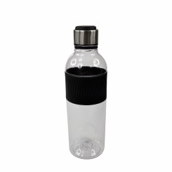 Пляшка для води Limpid, тританова, 850 мл, колір чорний - 20222wb-01