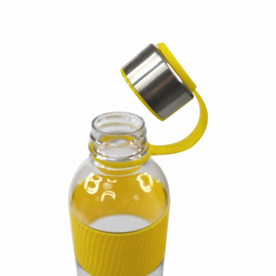 Пляшка для води Limpid, тританова, 850 мл, колір жовтий - 20222wb-05