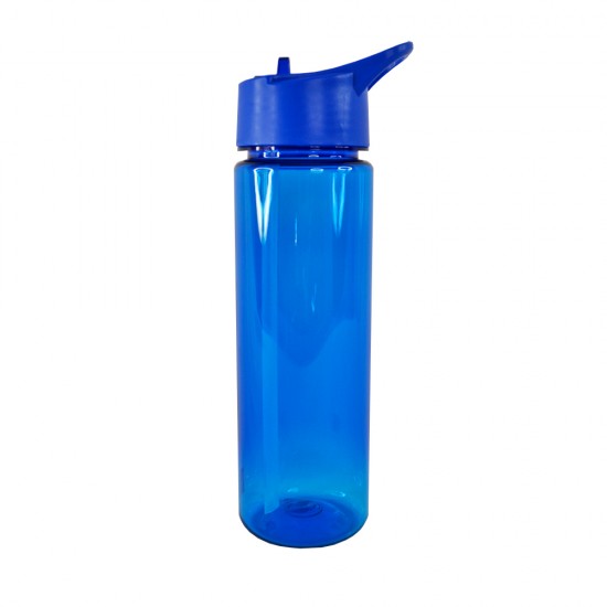 Пляшка для води Line Art Glassy 660 мл, колір синій  - 20224LA-03