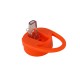 Пляшка для води Line Art Liquid 620 мл, колір помаранчевий  - 20225LA-06