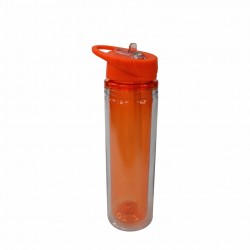Пляшка для води Liquid, тританова, 620 мл, колір помаранчевий - 20225wb-06