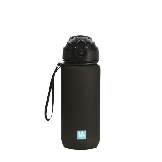 Пляшка для води Line Art Merlo 600 мл чорна - 60013818LA-01