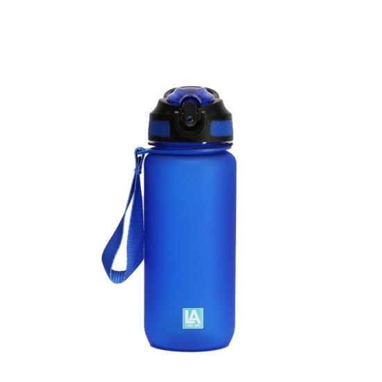 Пляшка для води Line Art Merlo 600 мл синя - 60013818LA-03