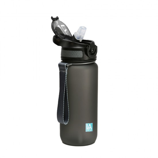 Пляшка для води Line Art Merlo 600 мл сіра - 60013818LA-07