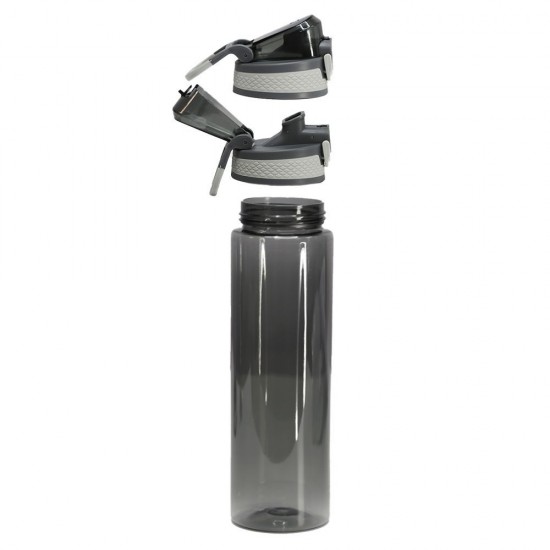 Пляшка для води Line Art Rosario 600 мл сіра - 60013918LA-07