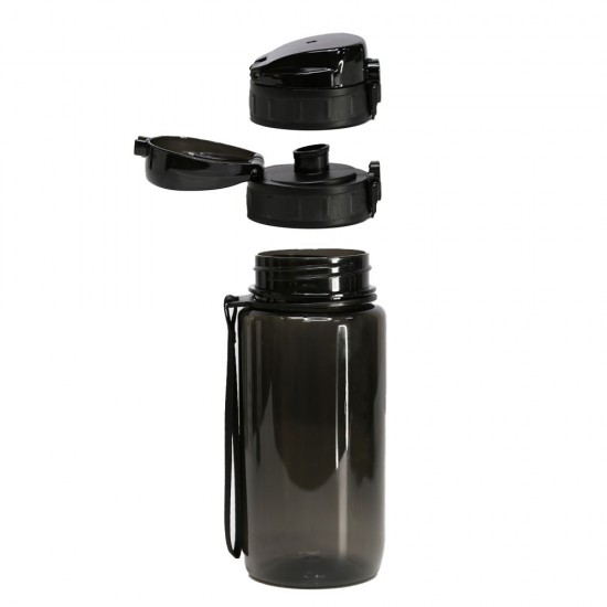 Пляшка для води Line Art Paraná 600 мл чорна - 60014018LA-01