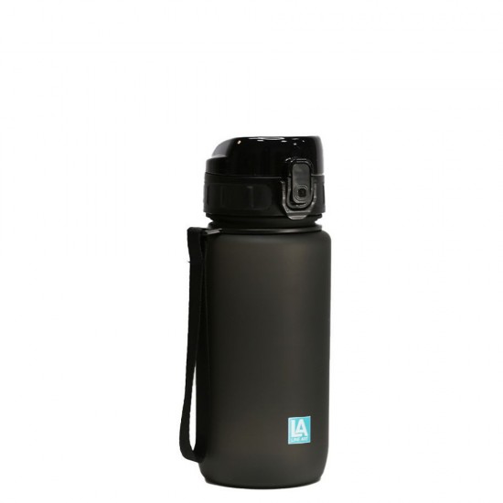 Пляшка для води Line Art La Plata 600 мл чорна - 60014118LA-01