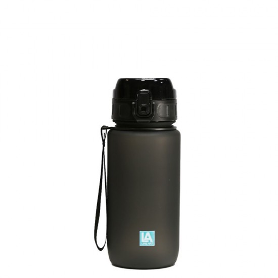 Пляшка для води Line Art La Plata 600 мл чорна - 60014118LA-01