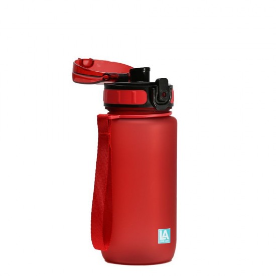 Пляшка для води Line Art La Plata 600 мл червона - 60014118LA-02