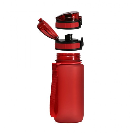 Пляшка для води Line Art La Plata 600 мл червона - 60014118LA-02