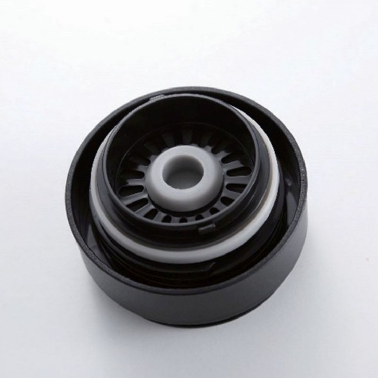Термокружка Bari, вакуумна стальна, 450 мл, колір графіт/чорний - 8085-11